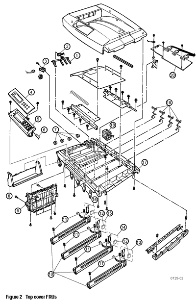 Xerox Office Products - Phaser 2135 Parts List/Diagrams