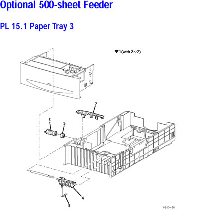 PL 15.1 Tray 3, Universal Paper