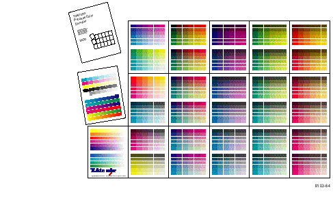 Yellow Cmyk Color Chart