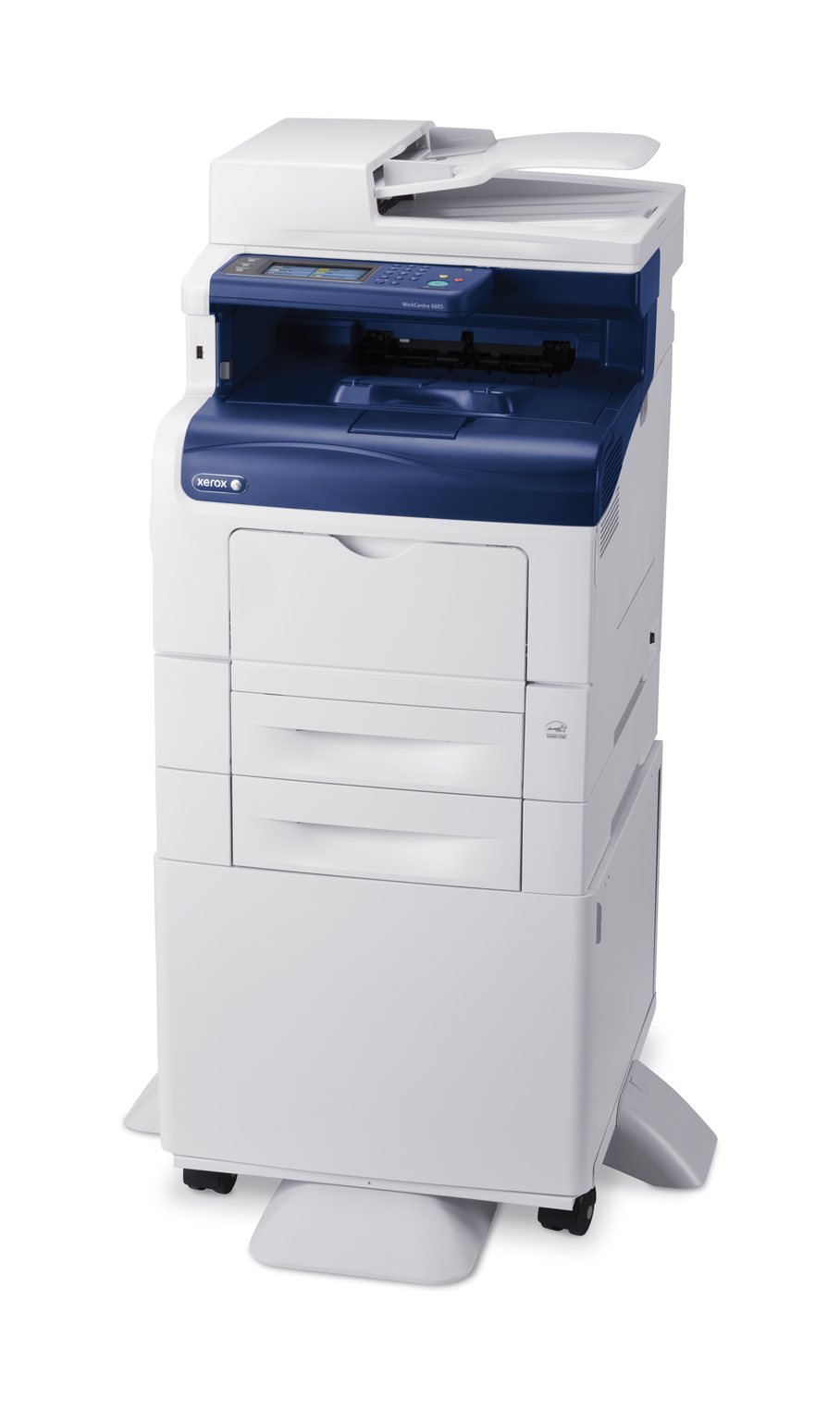 Xerox WorkCentre 6605V_DN Imprimante multifonction laser couleur 35 ppm 1200 x 1200 dpi USB 2.0 Ethernet Blanc 